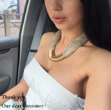 Load image into Gallery viewer, Chunky Gold Choker
