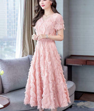 Load image into Gallery viewer, Ruffle Dress Pink
