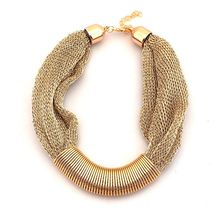 Load image into Gallery viewer, Chunky Gold Choker
